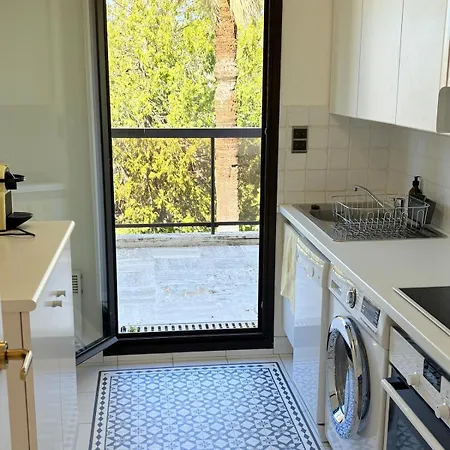 公寓 Dernier Etage-piscine-tennis-2 Terrasses-garage-wifi 戛纳